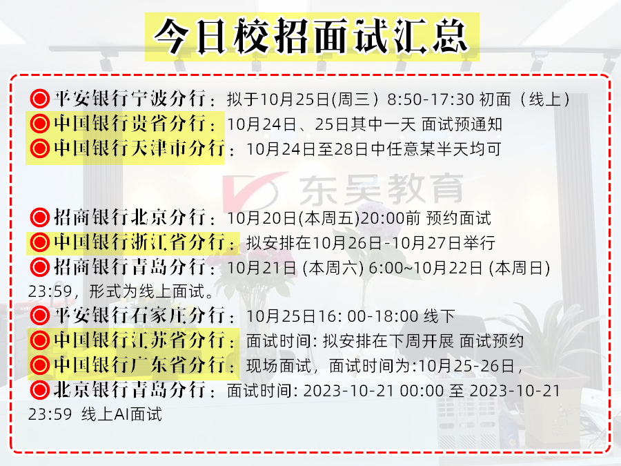 2024年银行秋招面试常问问题有哪些？