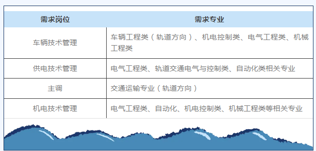 需求岗位及专业